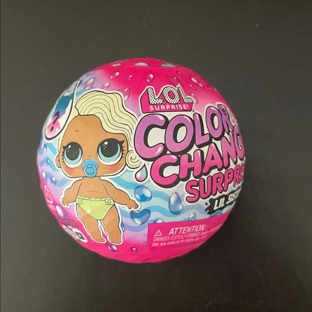 Brand new LOL Surprise Color Change Lil Sisters for Easter basket